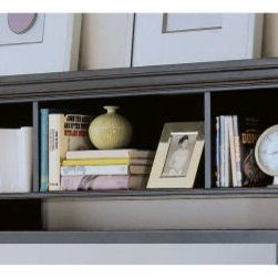 American Drew 919-591 64" Storage Bridge Camden - Black - Buffets And Sideboards