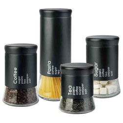 Contemporary Kitchen Canisters And Jars by HOME BASICS