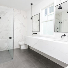 Bathroom with walk-in shower