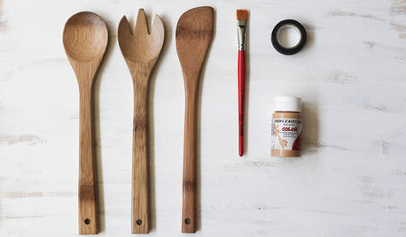 DIY : Customisez vos ustensiles de cuisine en bois