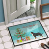 Bernese Mountain Dog Merry Christmas Tree Indoor/Outdoor Mat, 18"x27"Bb2937Mat