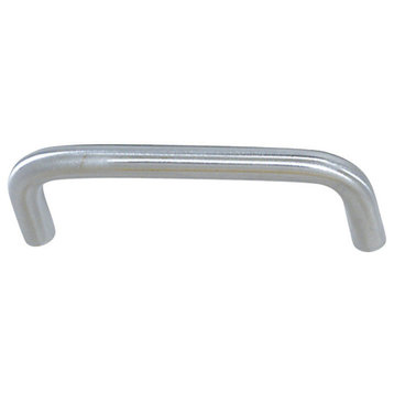 Hardware House 3" Wire Style Cabinet Pull, Chrome