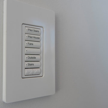 New, contemporary home with automation and control