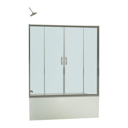 DreamLine - DreamLine Tub Door 60" x 58" - SHDR-1160586-04 - Shower Doors