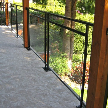 Exterior Glass Railing