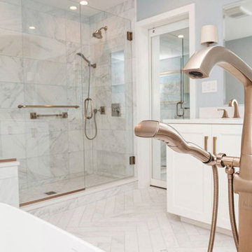 Master Bathroom Remodel - Marble Masterpiece