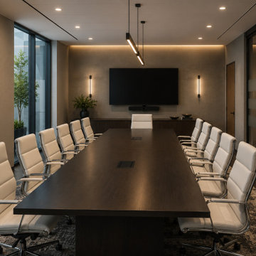 Lakeview Contemporary Office