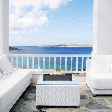 Vision 1 Ethanol Fireplace by Eco-Feu