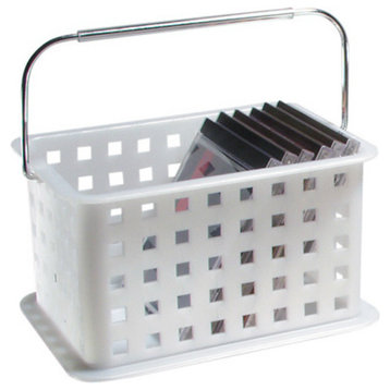 InterDesign® 46200 Stackable Clear Modulon Storage Basket, Small