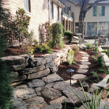 Lookout Mountain Stone Walls and Landscape