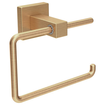 Duro Wall Mounted Toilet Paper Holder, Brushed Bronze