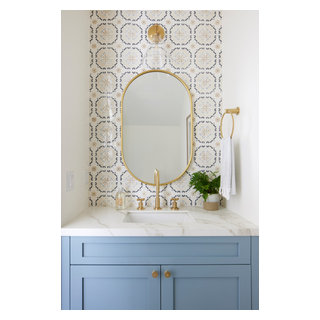 Hermosa Beach - Longfellow - Transitional - Powder Room - Los Angeles ...