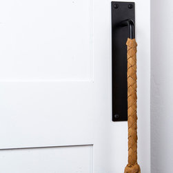 Braided Strap Barn Door Pull - Door Levers