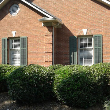 Louvered Colonial with Tilt Rod