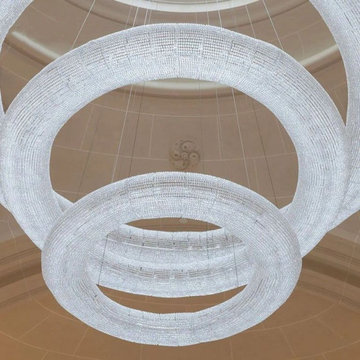 Elegant Tiered Chandelier for Grand Residential Projects