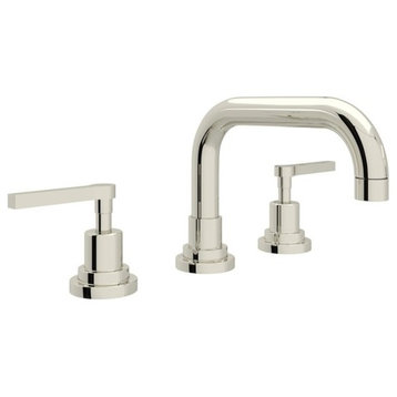 Rohl A2218LM-2 Lombardia 1.2 GPM Widespread Bathroom Faucet - Polished Nickel