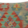 Rustic Turkish Pike Hand Woven Kilim Pillow