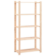 VEVOR Garage Shelf 4 Level Storage Adjustable Shelves Unit 59.1x17.7x61in