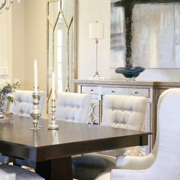 Transitional Classic Dining Room
