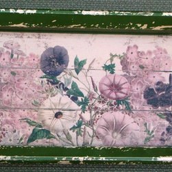 Floral Garden Tray - Home Decor