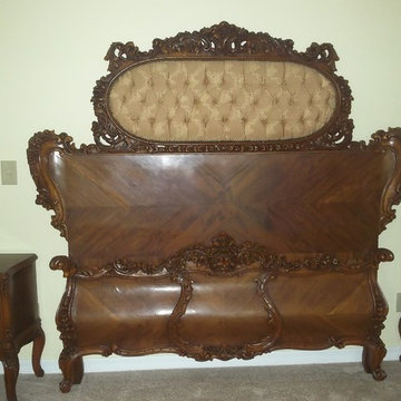 Authentic French Bedroom Suite, imported from Paris in 1940s
