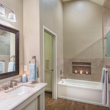 Dated Master Bathroom Gets a Spa-Like Upgrade