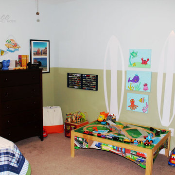 Surf Theme Toddler Boy Room