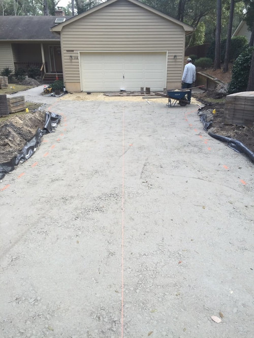 Enhanced curb appeal with a new paver driveway and path