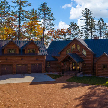 Concrete Log Siding Homes