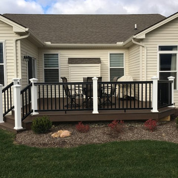 New Trex Deck with Fiberon Rails
