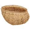 Round Woven Basket With Handles
