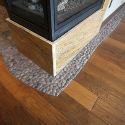 River Rock Tile Accent - Accent Trim And Border Tile