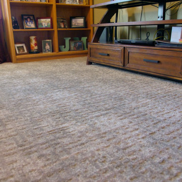 Family Room with Carpet