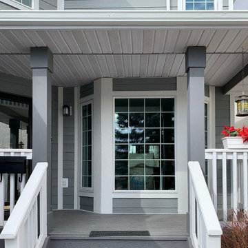 Family Home Siding Renovation in Calgary