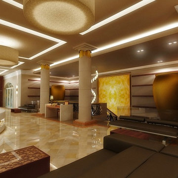 interior design - Royal Grand Hotel Sharm Lobby - shnag