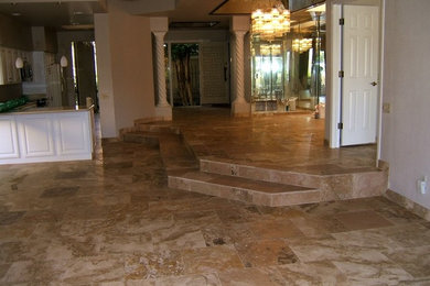 Living room - traditional living room idea in Phoenix