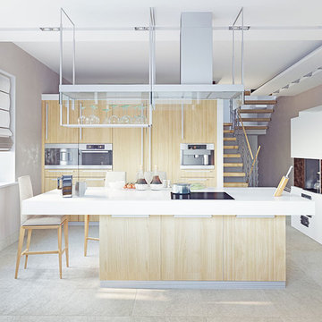 Contemporary Kitchen In Irvine