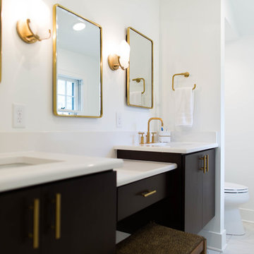 Anderson Master Bath & Closet, Attic Space