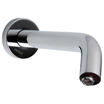 Lacava Zoom Collection Wall Mount Electronic Faucet, Polished Chrome