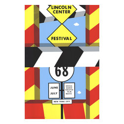 Allan D'Arcangelo, Lincoln Center Festival, 1968, Artwork - Prints And Posters