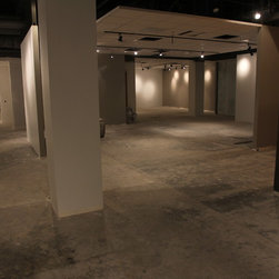 Commercial new construction - Pacific Design Center (West Hollywood) - Hardwood Flooring