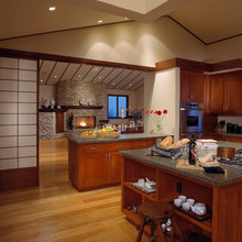 shoji screen kitchen