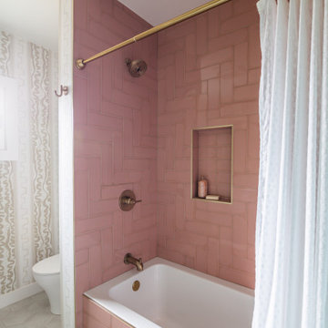 Glam Pink Bathroom
