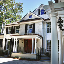 White brick exterior