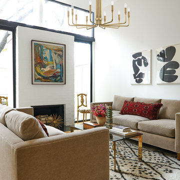Brigitte 10-Light Large Pendant - Aged Brass Finish