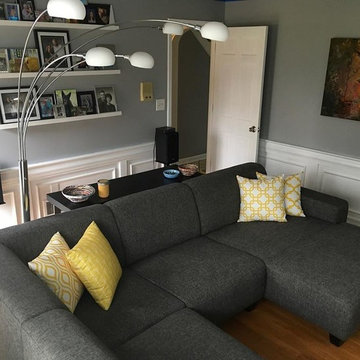 Ilario Lamp & Natasha Sectional