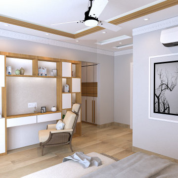 Modern 3BHK Flat Interior – Kolkata