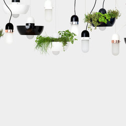 Well Light Planter - Pendant Lighting
