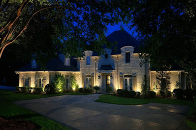 Example of a trendy exterior home design in Birmingham
