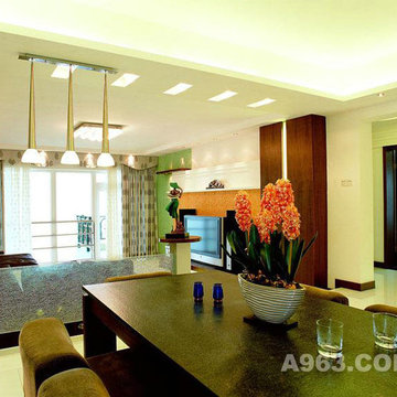 Bay villas in C building large family example room